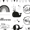 Clear Stamps "Willkommen Baby"