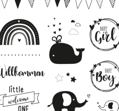 Clear Stamps "Willkommen Baby"