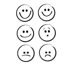 Clear Stempel-Set "Emoticons"