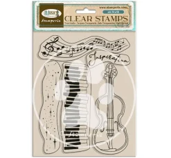 Clear-Stamps "Music"