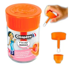 Cléopatre Adhésive Hypoallergener Kleber mit Pinsel