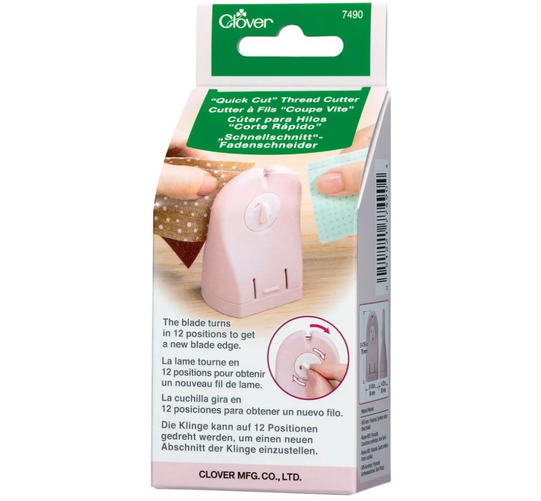 Clover "Quick Cut" Schnellschnitt-Fadenschneider