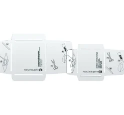 Couvert Schablonen-Set "quadratisch", 2-tlg.