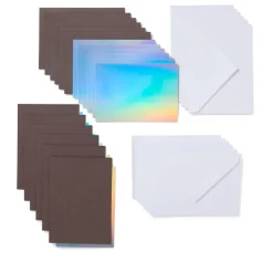 Cricut Joy Doppelkarten mit Einleger & Umschlägen "Insert Cards", 11,43 x 15,87