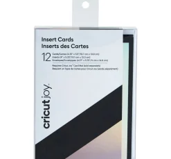 Cricut Joy Doppelkarten mit Einleger & Umschlägen "Insert Cards", 10,7 cm x 13,9
