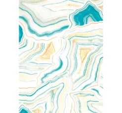 Décopatch-Papier "Marmor-Lagune"