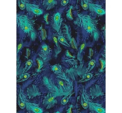 Décopatch-Papier "Pfauenfedern",