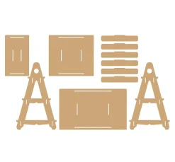 Deko- Pflanzentreppe