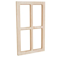 Deko-Holzfenster