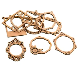 Deko-Holzformen "Rahmen"