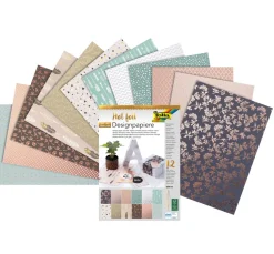 Designpapierblock "Hot Foil"