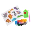 Diamond Painting Sticker Bastelset "Zootiere"