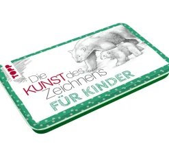 Die Kunst des Zeichnens Designdose mit Zeichenmaterial