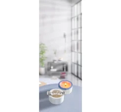 Dochthalter aus Metall