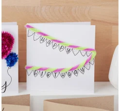 Doppelkarten mit Umschlägen "Weiß", 12,5 x 12,5 cm, 50 Stück