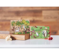 Doppelkarten mit Umschlägen 