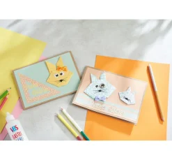 Doppelkarten mit Umschlägen 