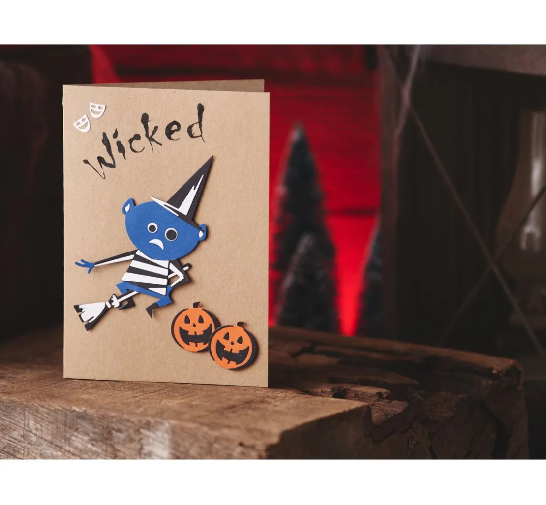 Doppelkarten mit Umschlägen "Kraftpapier", DIN A6, 50 Stück