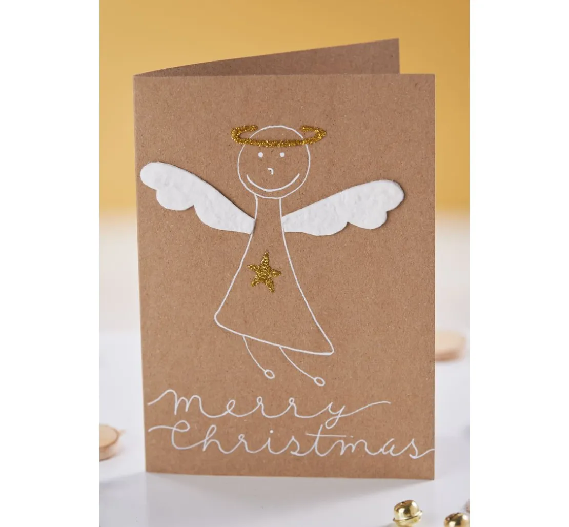 Doppelkarten mit Umschlägen "Kraftpapier", DIN A6, 50 Stück