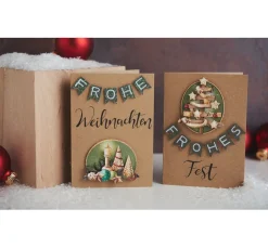 Doppelkarten mit Umschlägen