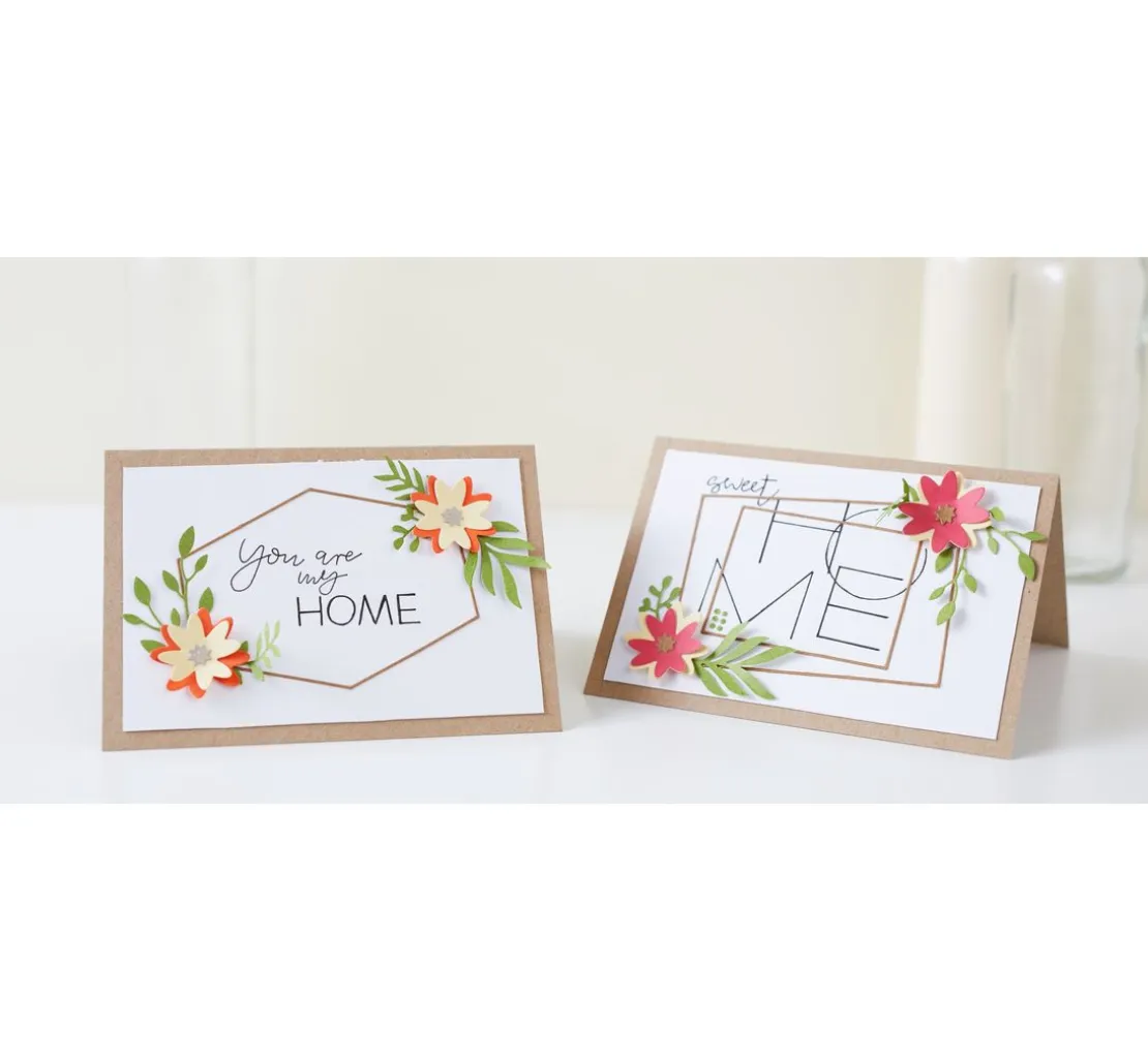 Doppelkarten mit Umschlägen "Kraftpapier", DIN A6, 50 Stück