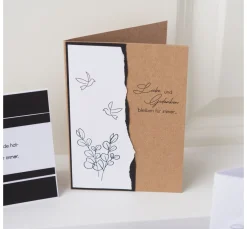 Doppelkarten mit Umschlägen