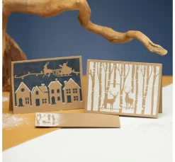 Doppelkarten mit Umschlägen