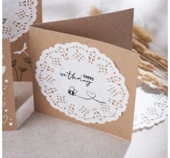 Doppelkarten mit Umschlägen 