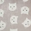 Double-Fleece-Stoff "Katze"
