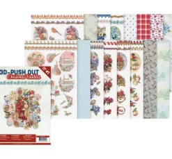 3D-Stanzbogenbuch "Christmas Baubles"