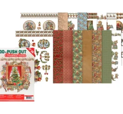 3D-Stanzbogenbuch "Christmas Scenes"