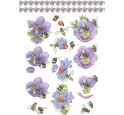 3D-Stanzbogenbuch "Spring Animals"