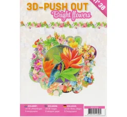 3D-Stanzbogenbuch "Urban Flowers"