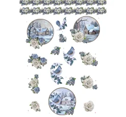 3D-Stanzbogenbuch "Winter Charme"