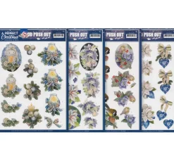 3D-Stanzbogen-Set "A perfect Christmas"