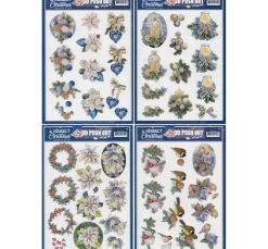 3D-Stanzbogen-Set "A perfect Christmas"