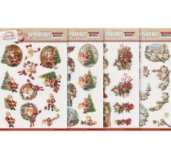 3D-Stanzbogen-Set "From Santa with love"