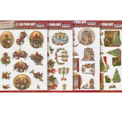 3D-Stanzbogen-Set "History of Christmas"