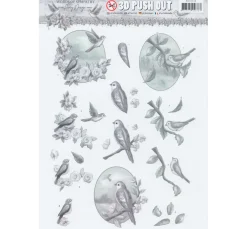 3D-Stanzbogen-Set "Words of Sympathy"