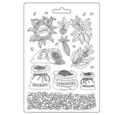 3D-Texturform "Coffee and Chocolate - Coffeetime"