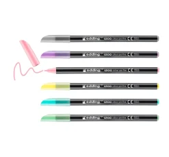 edding 1200 Colour Pen Fine Pastell, 6er-Set