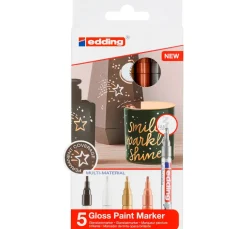 edding 753 Glanzlack-Marker Kalligrafie