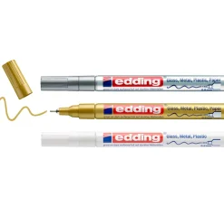 edding 780 Glanzlack-Marker Metallic, 3er-Set