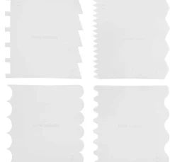 Effektspachtel Set, 4 Stück