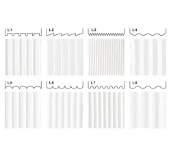 Effektspachtel Set, 4 Stück
