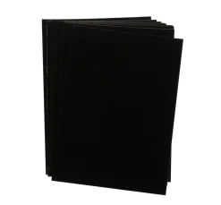 Enkaustik Malkarten schwarz, DIN A6