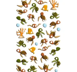 Epoxy-Sticker "Meeresschildkröten"