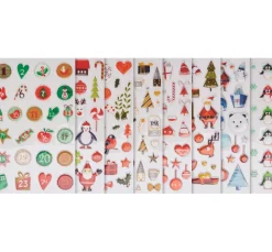 Epoxy-Sticker-Sortiment "Weihnachten"