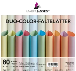Faltblätter "Duo-Color", Pastell