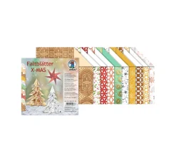 Faltblätter "Hotfoil Xmas"